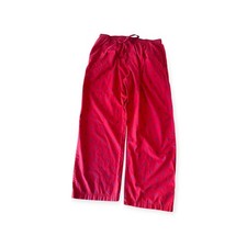 Polo Ralph Lauren Men's Pajama Pants Sz Large 2 Pockets Drawstring Woven Cotton