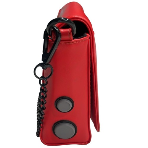 Studio Ghibli BIOWORLD Kiki’s Delivery Service Radio Crossbody Bag Red Black - Picture 5 of 9