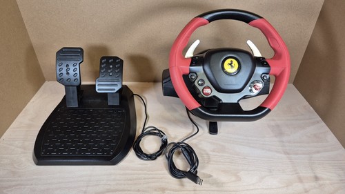 Thrustmaster Ferrari 458 Spider Racing Wheel - Xbox One. Tested + Working.
