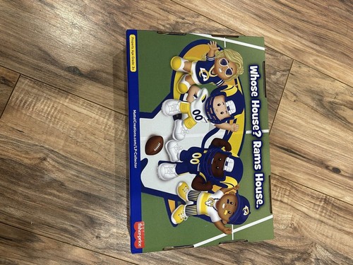New In Box Los Angeles Rams NFL Collector Fisher Price Little People LA Series 1 - Picture 7 of 8