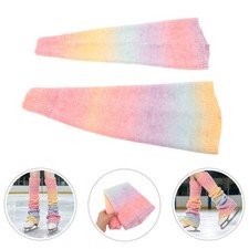 1 Pair Reusable Acrylic Leg Warmers for Ballet and Skating Women Multi Color