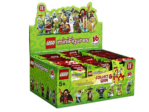 LEGO 71008 SERIE 13 MINIFIGUREN VERSIEGELTE BOX MIT 60 NEU