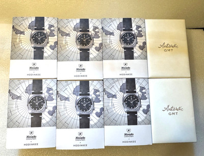 Nivada Grenchen Super Antarctic Boxes. Limited Edition 8x Boxes Hodinkee Version