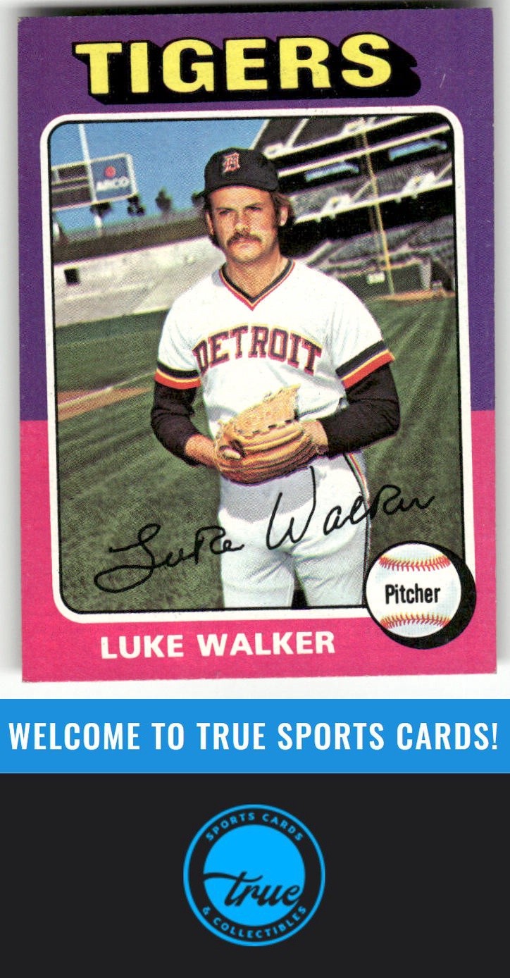1975 Topps Mini #474 Luke Walker
