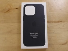 Genuine Apple iPhone 13 Pro Silicone Case with MagSafe OEM A2707 Black, NEW