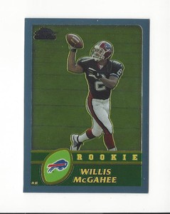 2003 Topps Chrome #215 Willis McGahee RC Rookie Bills Ravens