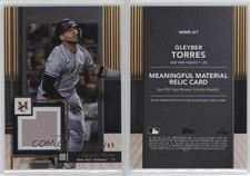 2024 Museum Collection Meaningful Material Relics Copper /49 Gleyber Torres