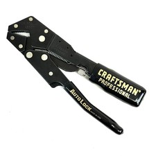 Vintage CRAFTSMAN 45307 Professional Auto-Lock  7" Pliers Made In The USA