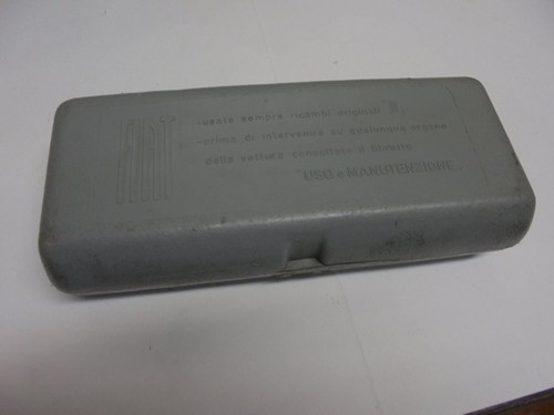 Original Fiat Werkzeugkoffer Tasche 500 600 850 1100 124 127 128 132
