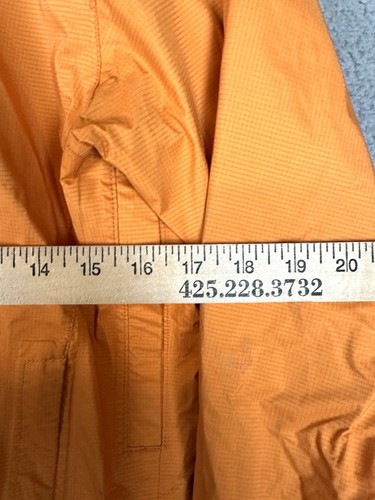 Patagonia Torrentshell H2No Waterproof Rain Shell Jacket Orange Men’s S Flaw - Picture 8 of 9