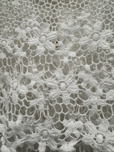 Hase Kaninchen Kurzarm weiß Häkel Bolero Day Shrug Gr. XL - Bild 7 von 17