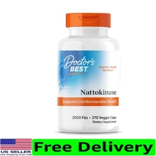 270 Count Nattokinase Capsules – Gluten Free Heart Health Support for Vitamins