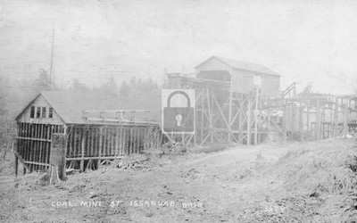 Coal Mine Issaquah Washington WA - Reprint