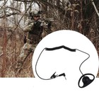 Lightweight Listen Only Earpiece 3.5mm Receive Only Headset for Walkie-Talkie