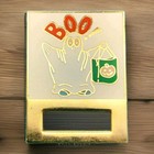 Halloween Collectible Clip Gold Multi-color Spooky Ghost Pumpkin Boo Enamel Art