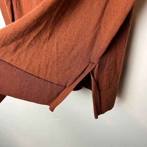 Maglione Banana Republic donna piccolo marrone 100% lana merino maglia girocollo Mgd - Foto 5 di 7