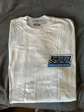 Ford Power Parts Screen, Printed T-Shirt Xl  3 Ford Cars On Back
