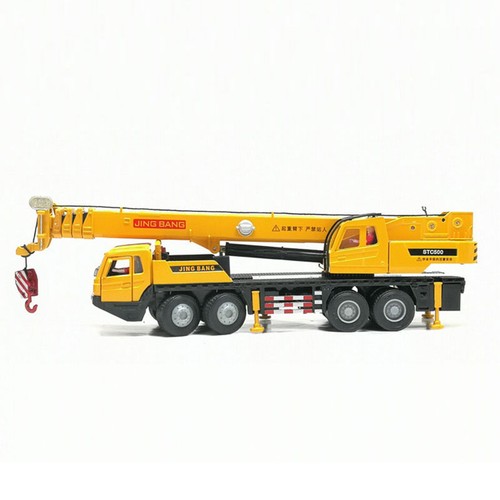 1:50 Kids Alloy Engineering Heavy Crane Truck Vehicle Miniature Car Model Toy - Picture 6 of 8