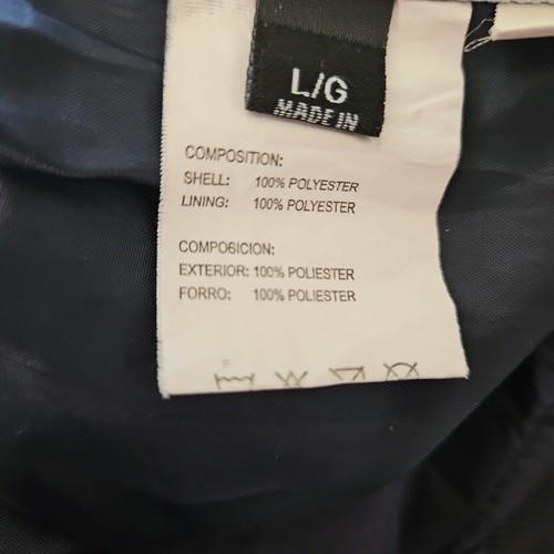 Rock Revolution Reversible Jacket Navy Blue/Charcoal Gray Hooded 4 Pockets Sz L - Picture 16 of 17