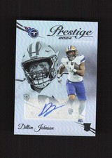 2024 Prestige Xtra Points Premium Dillon Johnson Autograph Titans