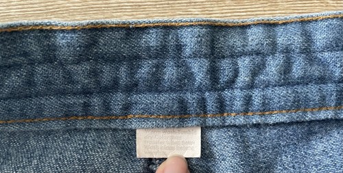 Levi’s Vintage 70s Orange Tab Flare Leg Denim Jeans Size 26x30 Medium Wash - Picture 5 of 17