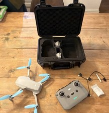 DJI Mini 2 SE Drone with Lekufee Carrying Case  3 batteries working wow