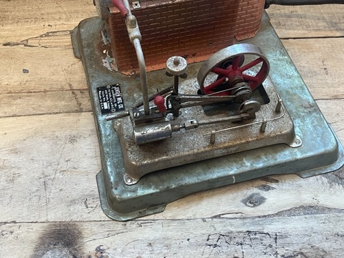 Antique Early Jensen #25 Model Steam Engine Electrically Heated Steam Engine (5D - Picture 9 of 9