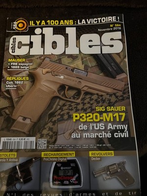 Zeitschrift Schieß ZIEL Nr. 584 von 2018 Mauser FR8, Sig-Sauer P320-M17