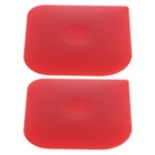  2 Stück wiederverwendbarer Cremeschaber, praktischer Cremespatel, Brot, Kuchen,