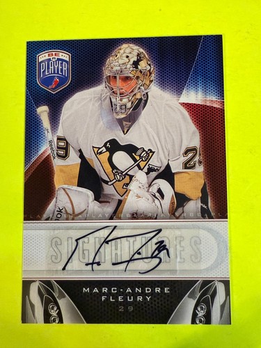 DA106425 2009-10 Be A Player Signatures #SMF Marc-Andre Fleury AUTO