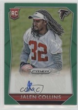 2015 Panini Prizm Rookie Signatures Green 46/99 Jalen Collins #RS-JC Auto 01wi