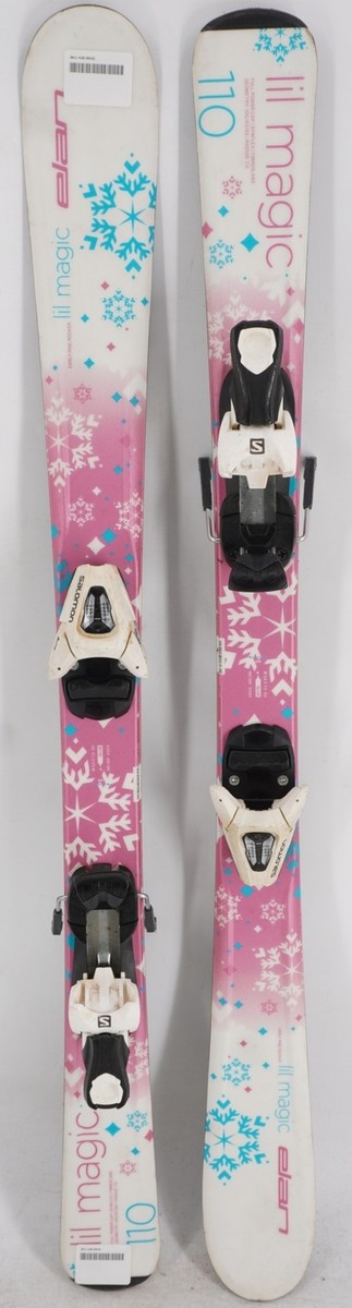 elan LIL magic セット Elan Lil' Magic Kids Skis with Bindings - 110 cm Used | eBay
