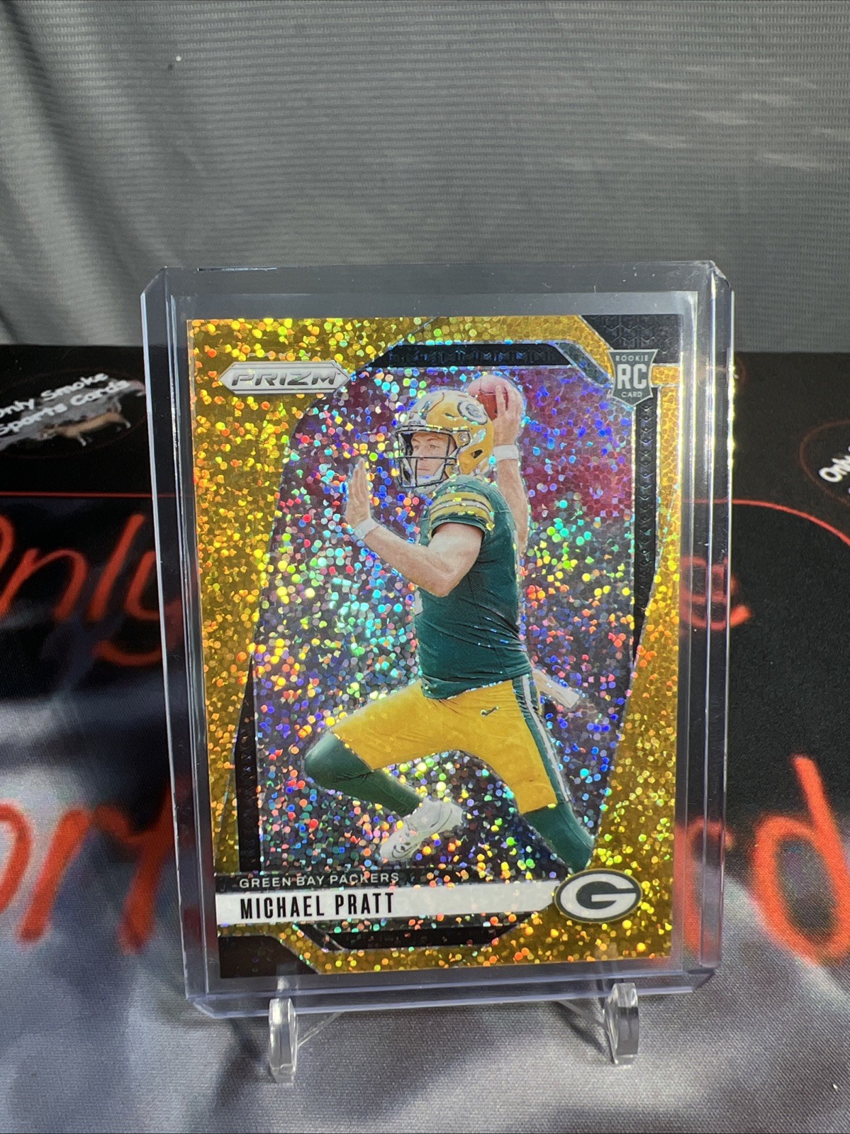 2024 Panini Prizm GOLD Sparkle Michael Pratt ROOKIE Packers #379 /24