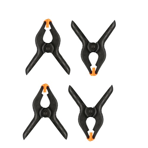 Juego de 4 abrazaderas de nailon para carpintería para configuración segura de telón de fondo de fotografía - Imagen 2 de 7