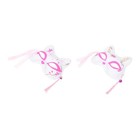 2 stücke Party Füchse Hälfte Gesicht Füchse Cosplay