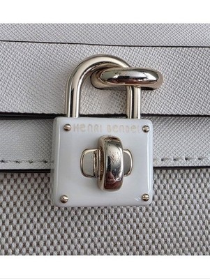 Henri Bendel Jetsetter Convertible Backpack White Cream  display picture 3