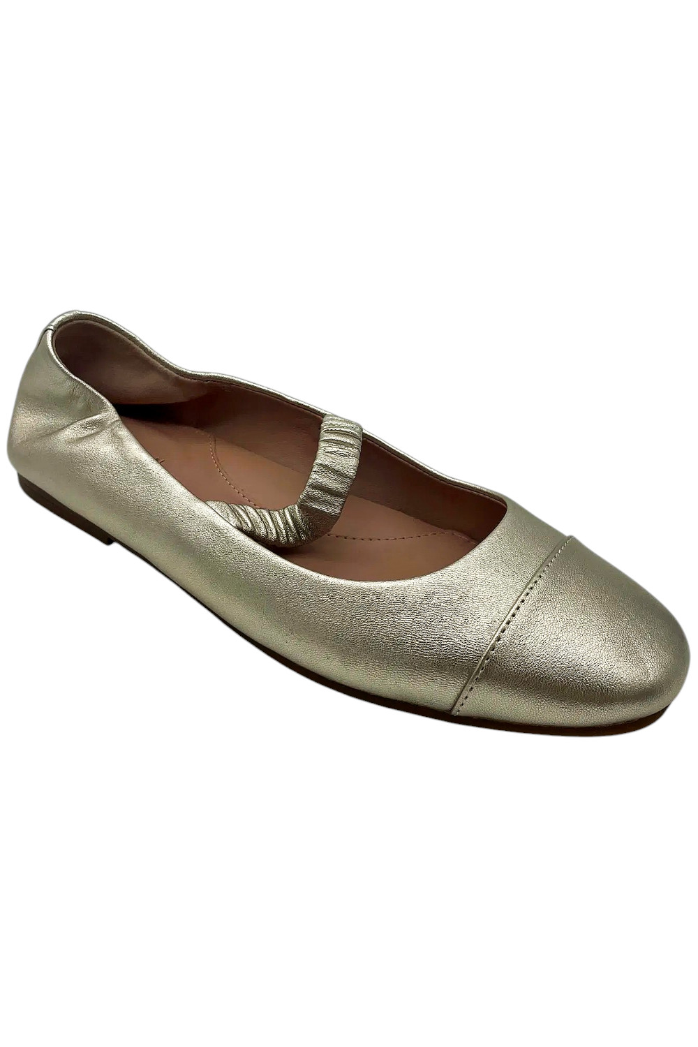 Cole Haan Женские балетки Yvette Maryjane без каблука из мягкого золота