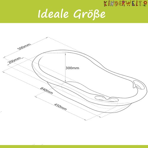 Baby Badewanne 84 cm Disney Minni Maus Babywanne - Bild 4 von 6