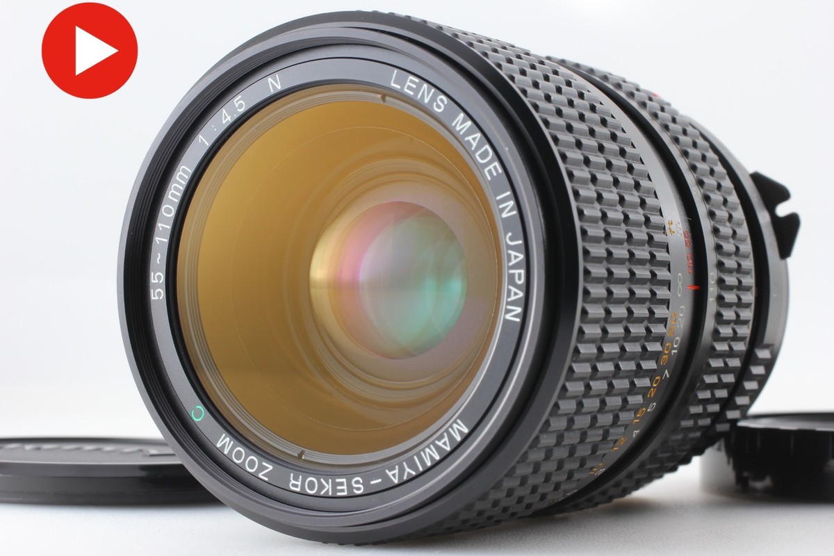 【良品】マミヤ Mamiya Sekor ZoomC 55-110mmF4.5 MINT] Mamiya Sekor Zoom C 55-110mm f4.5 N For 645 1000s