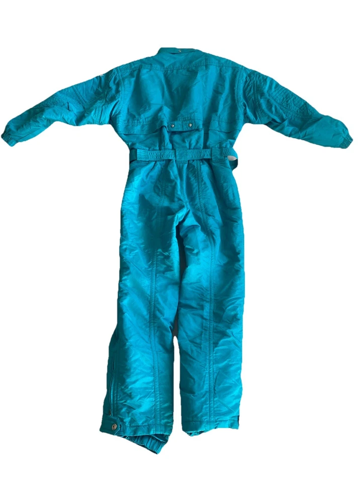 Traje de nieve de esquí Descente de colección para hombre de una pieza / azul Tokio verde azulado talla GRANDE Foto 2 de 4