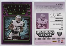 2021 Panini Contenders Winning Ticket Ruby Darren Waller #WT-DWA