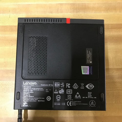 Micro PC Lenovo ThinkCenter M710q i5-7500T 8GB RAM 256GB SSD (Windows 10 Pro) - Imagen 6 de 7