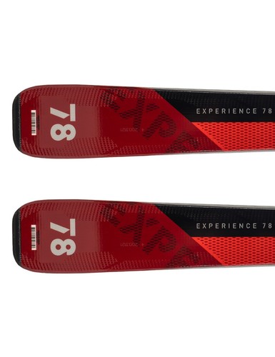 Neuf ROSSIGNOL EXPERIENCE 78 CARBON ski homme + fixation de ski soldes LOOK XPRESS10 GRIPWALK
