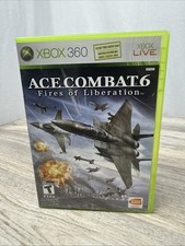 Ace Combat 6: Fires of Liberation (Xbox 360, 2007) Complete W Manual Tested VG