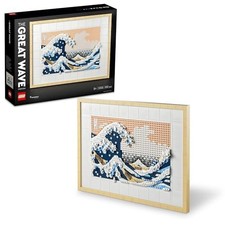 LEGO Art Toy Katsushika Hokusai Thirty-Six Views of Mount Fuji The Great Wave of