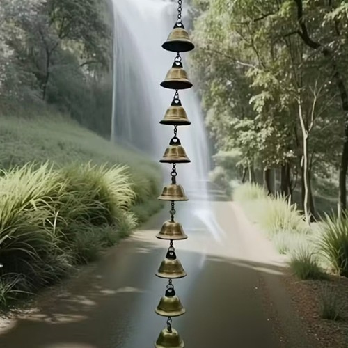 Durability Weatherproofed Wind Chime Decorative Outdoor Hanging Garden Artwork - Picture 5 of 8