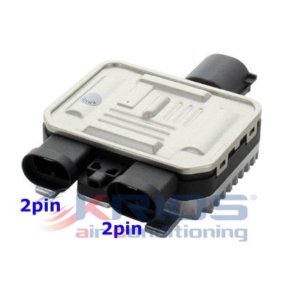 CONTROL UNIT ELECTRIC FAN (ENGINE COOLING) K106118 FOR FORD MONDEO/IV/Turnier - Picture 2 of 6