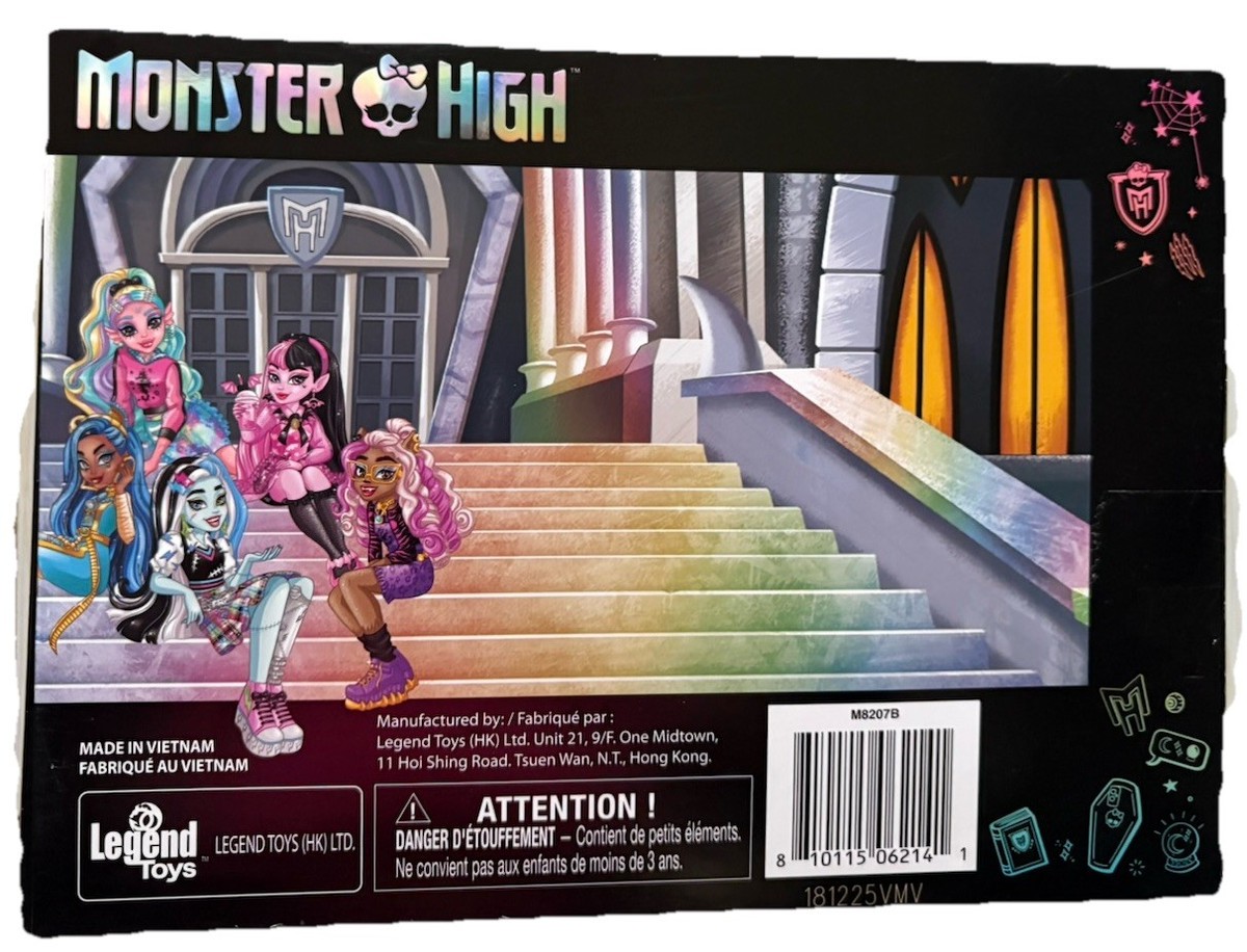 Monster High Mini Doll Set 8 Pack Figures Draculaura Clawdeen 2026