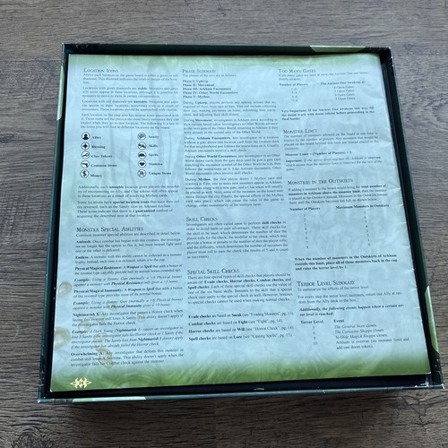 Arkham Horror The Board Game 2nd Edition Complete - Picture 16 of 24