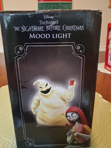 DISNEY'S NIGHTMARE BEFORE CHRISTMAS OOGIE BOOGIE MOOD LIGHT - Picture 2 of 5